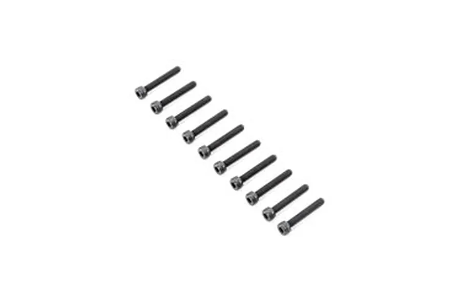 TLR 4x25mm Fine Thread Cap Head Screws 10Pcs image 15108