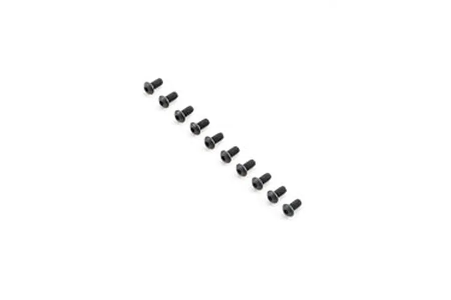 TLR 2.5x5mm Fine Thread Button Head Screws 10Pcs image 15111
