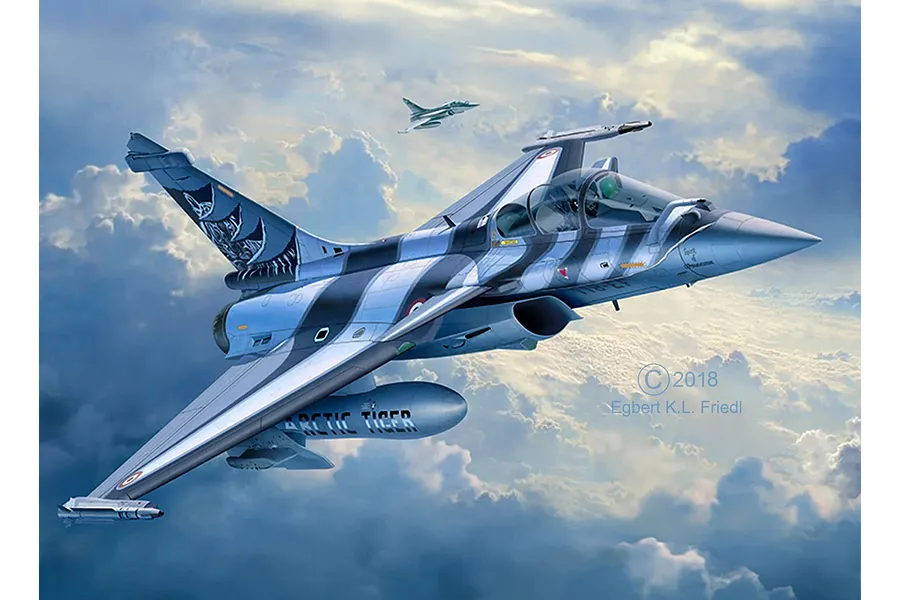 Revell 1/48 Dassault Rafale C Scaled Plastic Model Starter Kit image 2