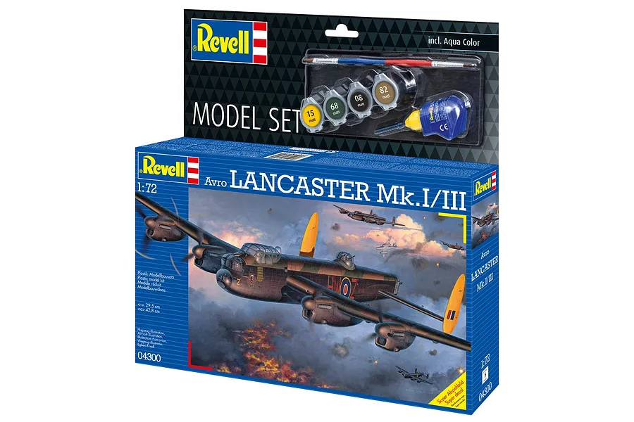 Revell 1/72 Avro Lancaster Mk.I-III Scaled Plastic Model Starter Kit image 6