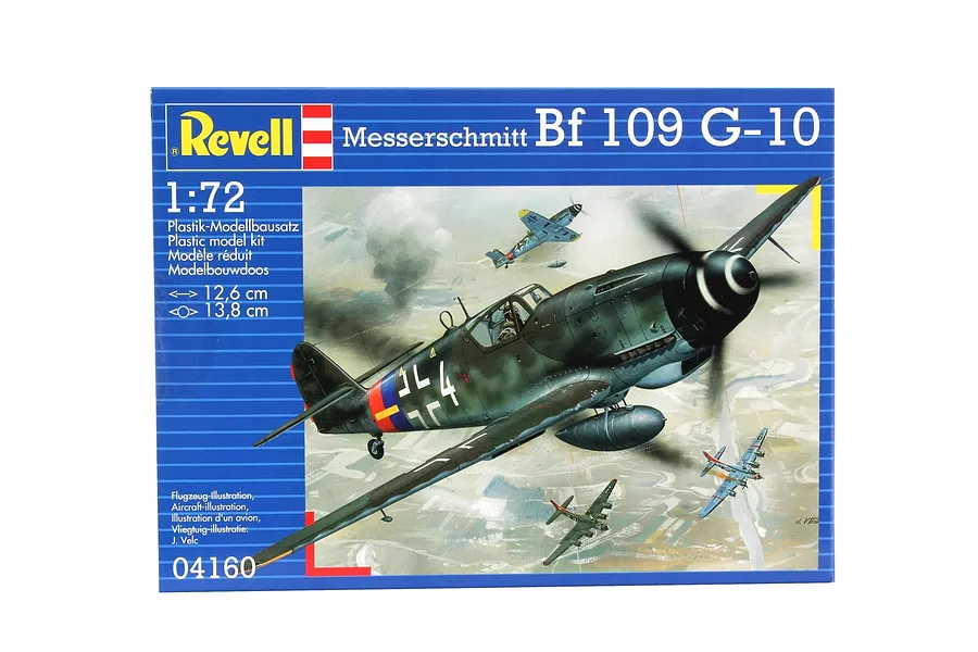 Revell 1/72 Messerschmitt Bf 109 G-10 Scaled Plastic Model Starter Kit image 5