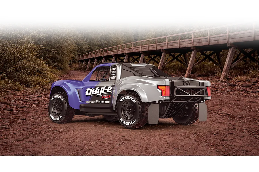 Maverick QByte SC Flux RC Short Course Truck Electric Brushless 4WD 1/12 Scale RTR - Blue image 151424