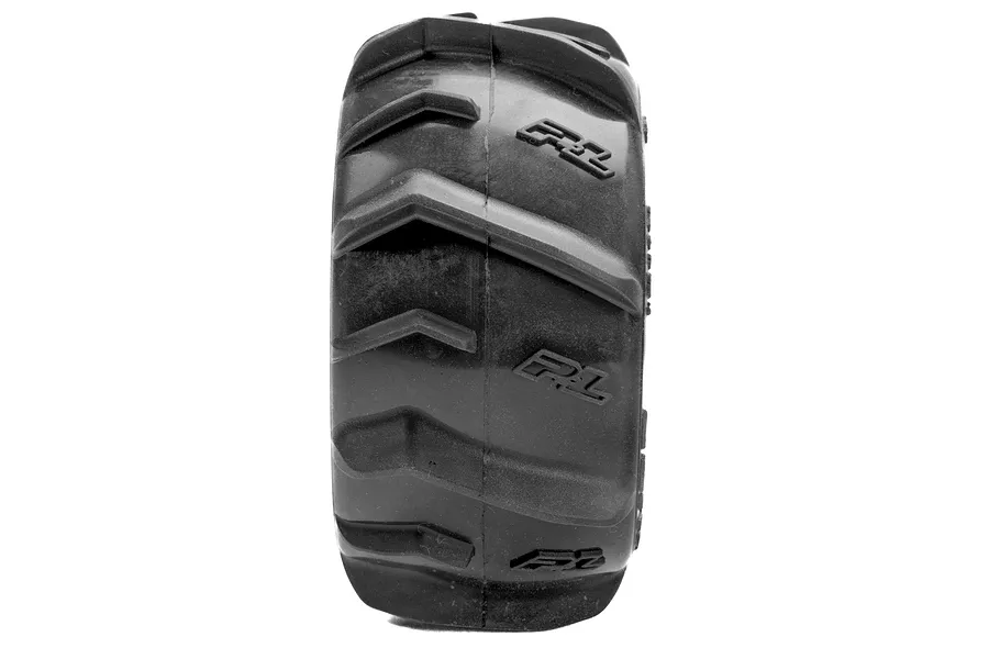 Pro-Line 1/16 Dumont MT Paddle Tyres on Black Split Six Rims - Glued Wheels 2Pcs image 4
