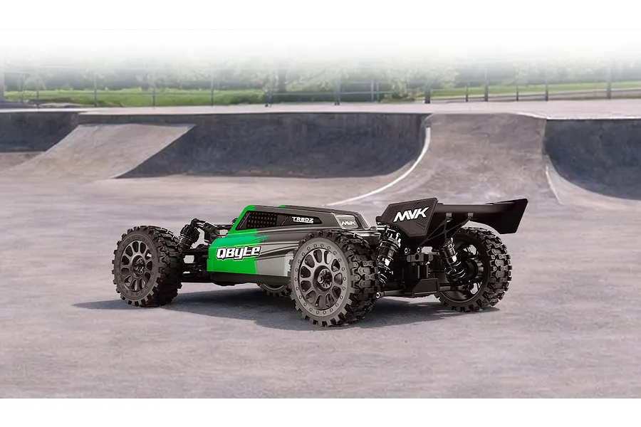 Maverick QByte XB Flux RC Buggy Electric Brushless 4WD 1/12 Scale RTR - Green image 151515