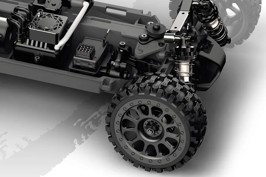 Maverick QByte XB Flux RC Buggy Electric Brushless 4WD 1/12 Scale RTR - Green image 151559