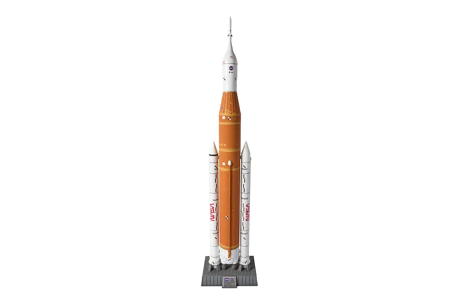 Revell 1/144 NASA Artemis Space Launch System (SLS) Scaled Plastic Model Starter Kit image 151582