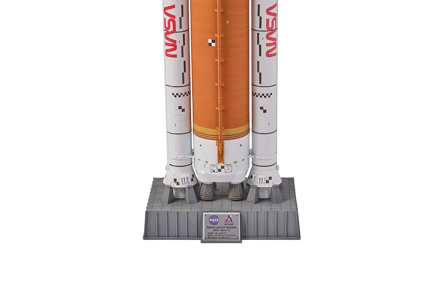 Revell 1/144 NASA Artemis Space Launch System (SLS) Scaled Plastic Model Starter Kit image 151585