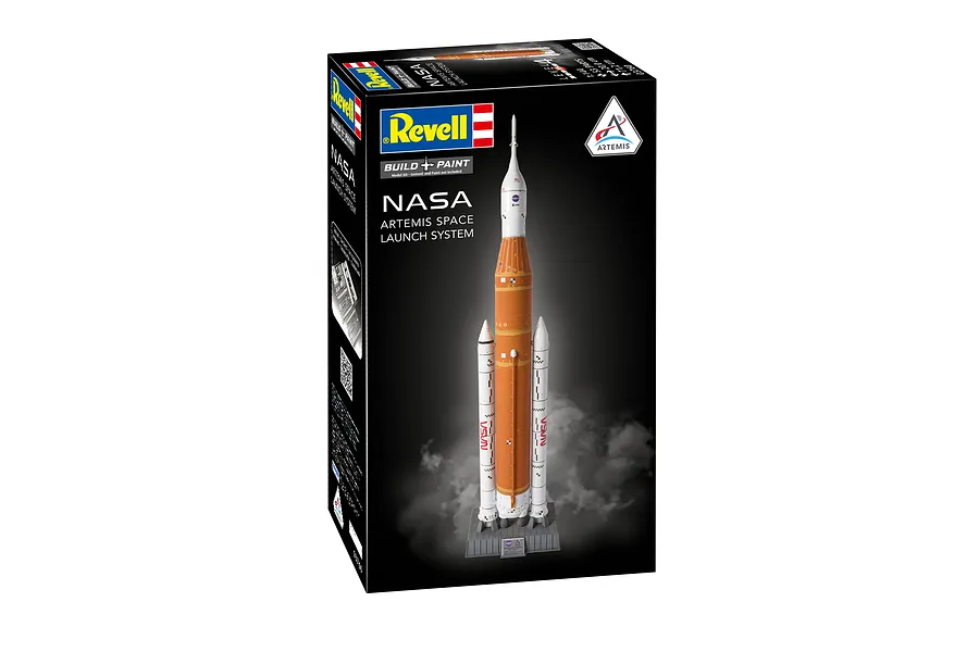 Revell 1/144 NASA Artemis Space Launch System (SLS) Scaled Plastic Model Starter Kit image 151593