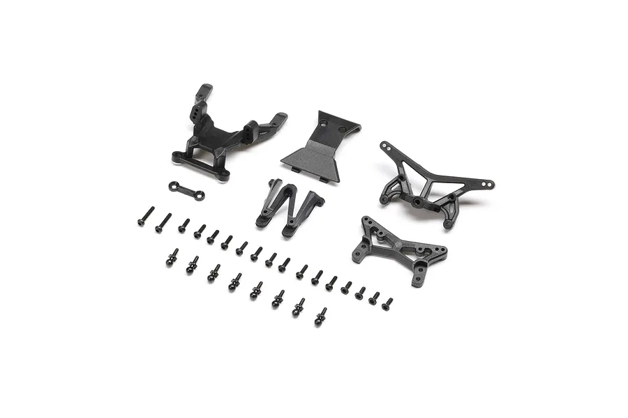 Losi Front &amp;amp; Rear Towers, Bumper: Micro-B image 151647