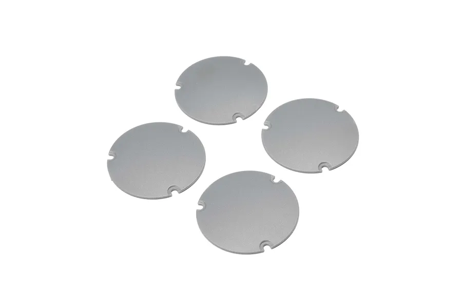 Losi Wheel Cover Set, Silver: 22S Sprint image 151690