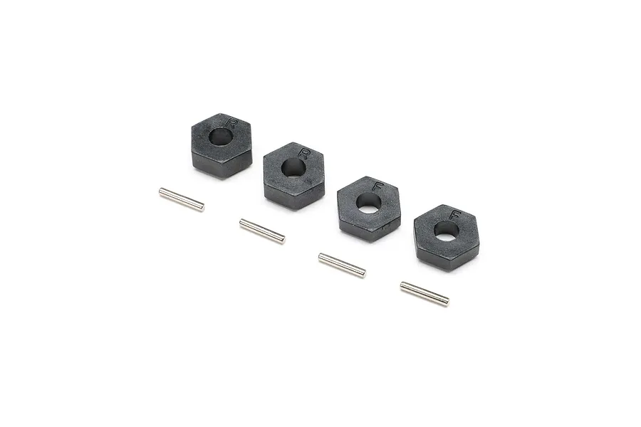 Losi Wheel Hex Set: 22S Sprint image 151694