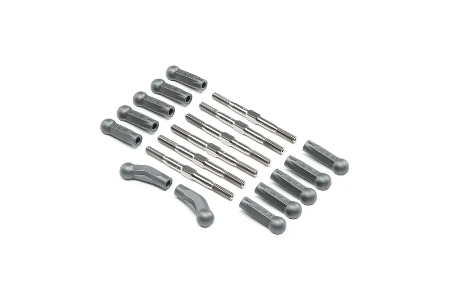 TLR HD Turnbuckle Kit, Titanium: 22 5.0 image 151815