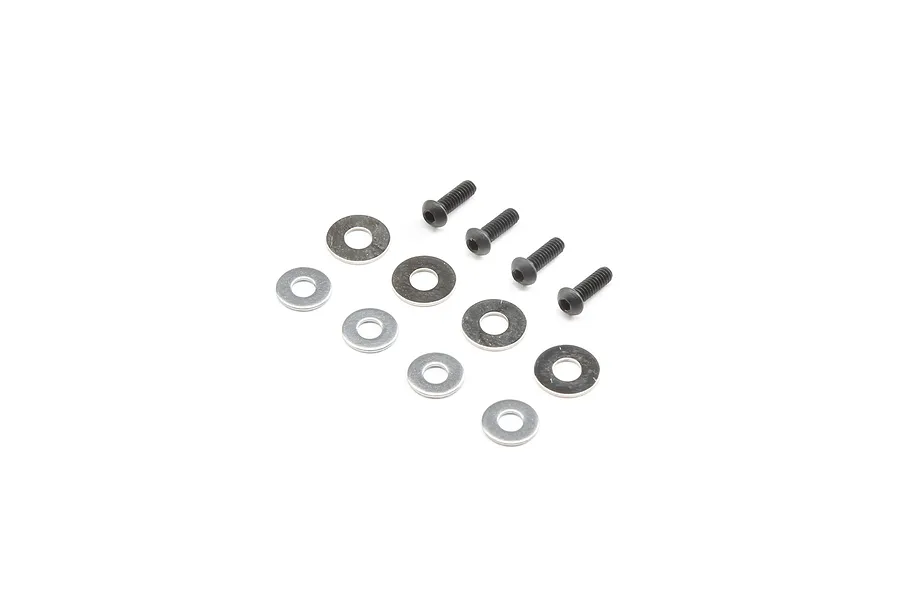 TLR Shock Washer, Screw (4): 8X image 151837