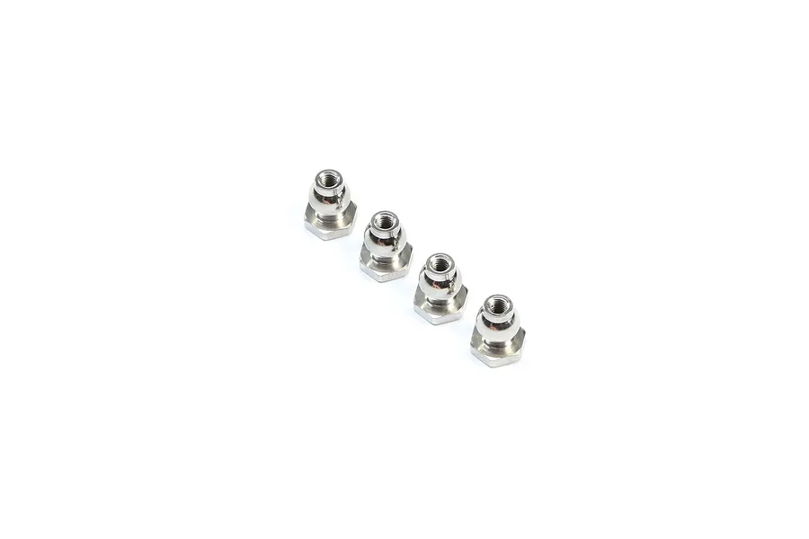 TLR Suspension Ball, 6.8mm, Flanged (4): 8X image 151843