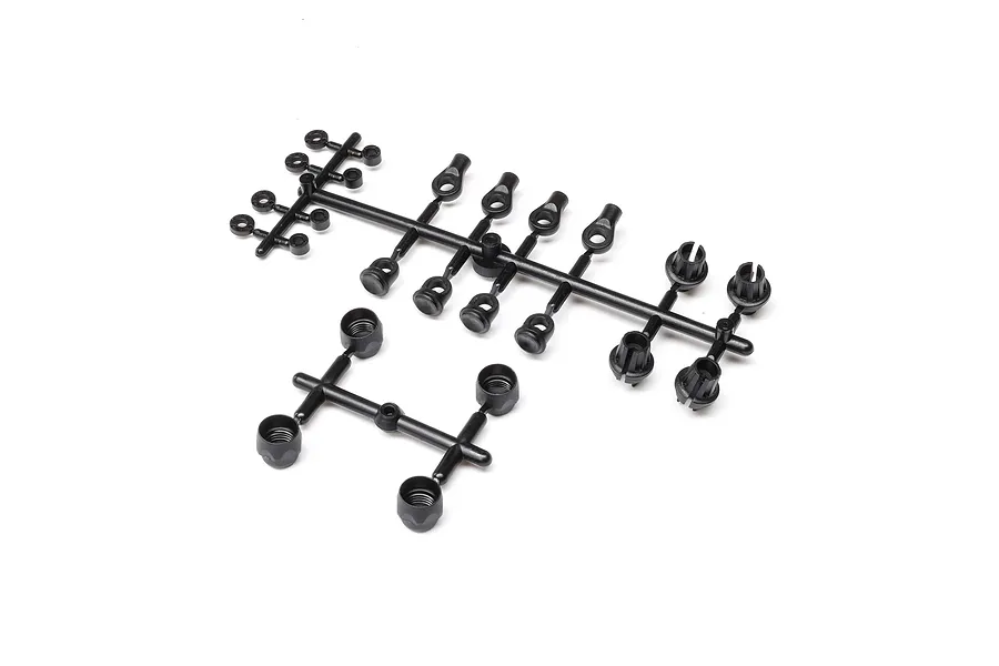 Axial Molded Shock Parts Set: 1/10 SCX10 PRO Comp Scaler image 151984