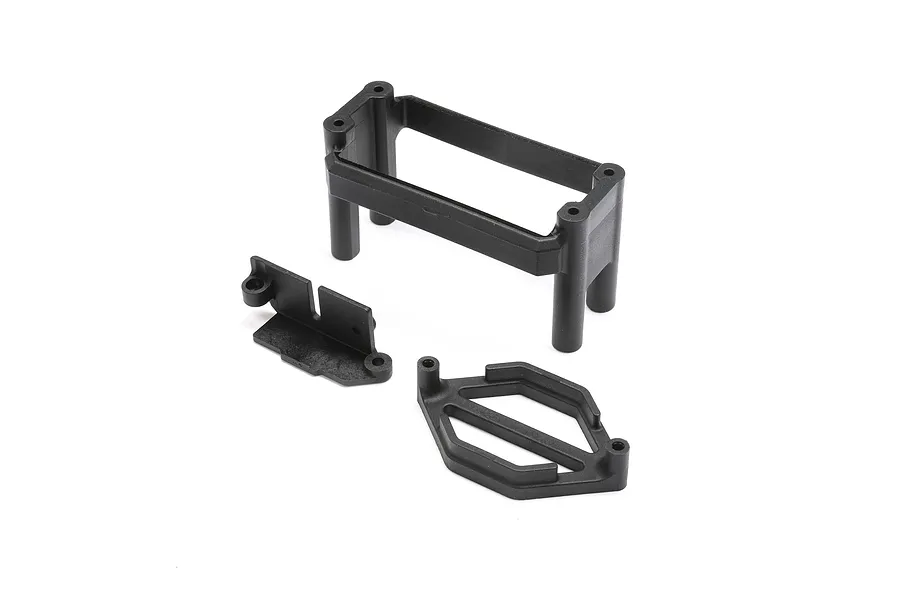 Losi ESC &amp;amp; Servo Mount: 8X Super Lasernut image 152097