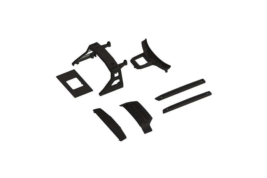 ARRMA Roll Hoop, Scuttle &amp;amp; Grille Set: BIG ROCK image 152134