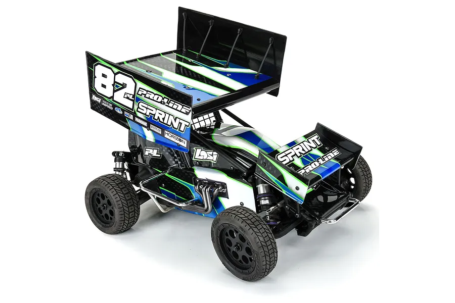 Pro-Line 1/10 Light Weight Clear Wing Set: Losi 22S Sprint Car image 152136