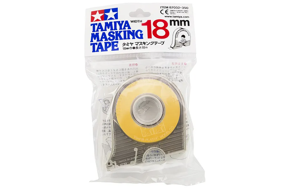 Tamiya 18mm Masking Tape w/Dispenser image 15215