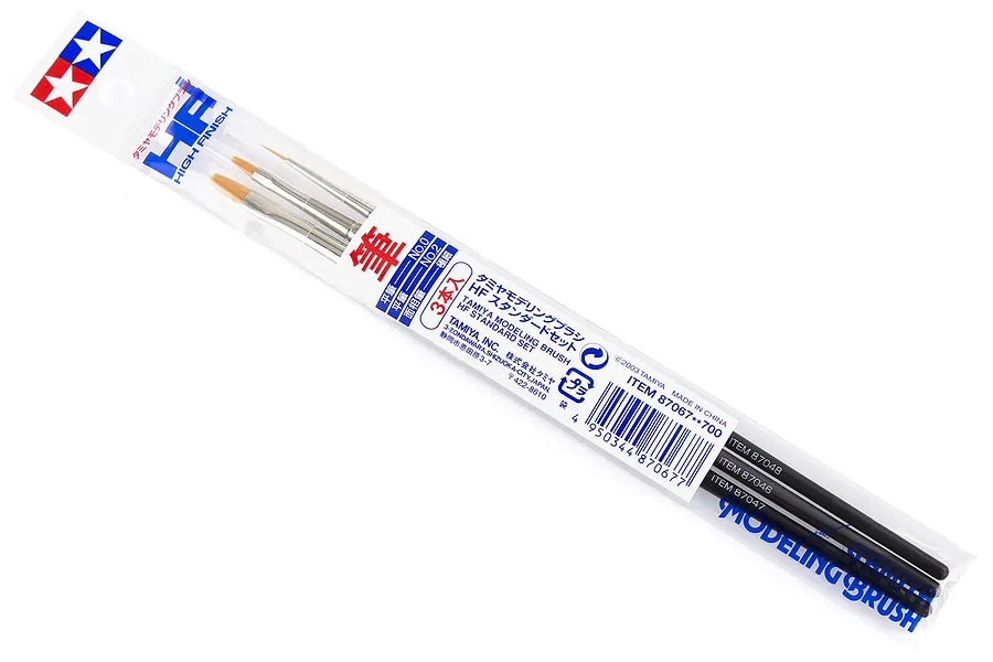 Tamiya High Finish Modelling Paint Brush Set image 15219