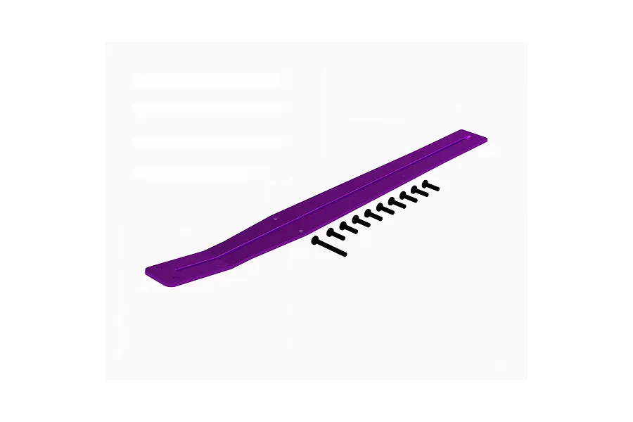 ARRMA Chassis Bash Bar Purple: MINI image 152200