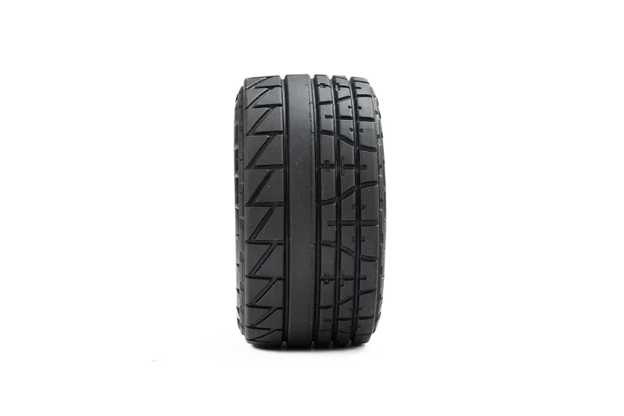 Pro-Line Menace Front/Rear Street Tires Mounted 12mm Black Split Six (2): ARRMA MINI KRATON image 152213