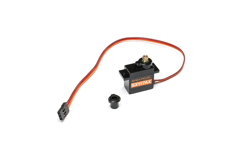 Spektrum SX117 Micro Metal Gear / Case Servo, 250mm Lead image 152289