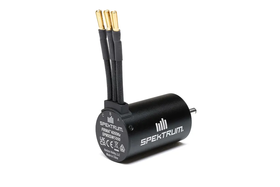 Spektrum Firma 3660-4000Kv 4-Pole Sensorless Brushless Motor: 5mm image 152298