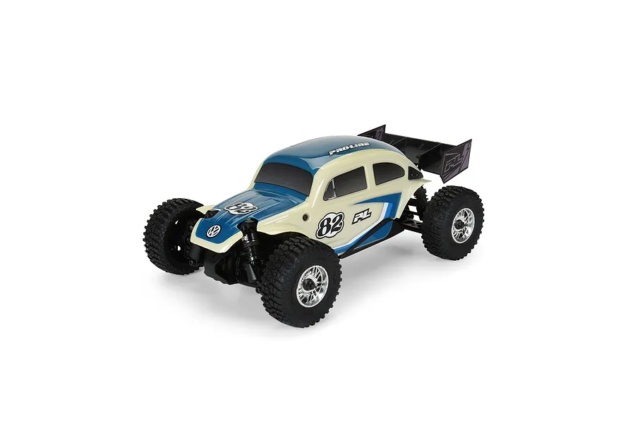 Pro-Line 1/14 Classic VW® Baja Bug Conversion Kit with Painted Body Shell and Wheels - Blue image 152361