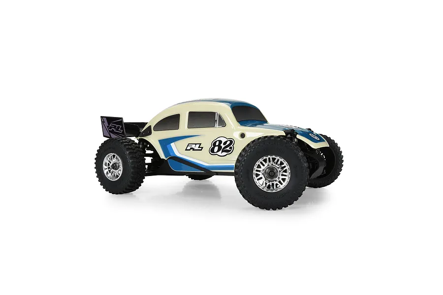Pro-Line 1/14 Classic VW® Baja Bug Conversion Kit with Painted Body Shell and Wheels - Blue image 152366