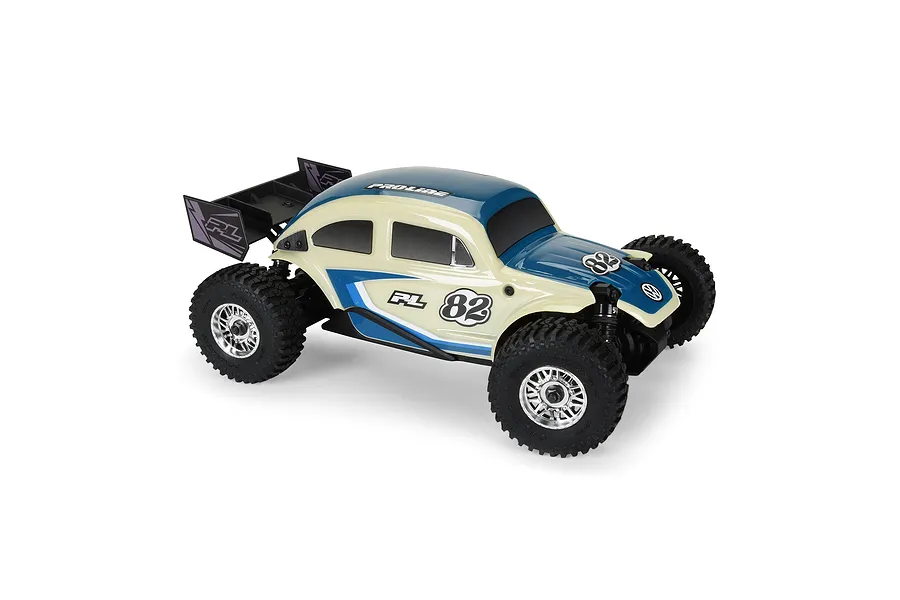 Pro-Line 1/14 Classic VW® Baja Bug Conversion Kit with Painted Body Shell and Wheels - Blue image 152367