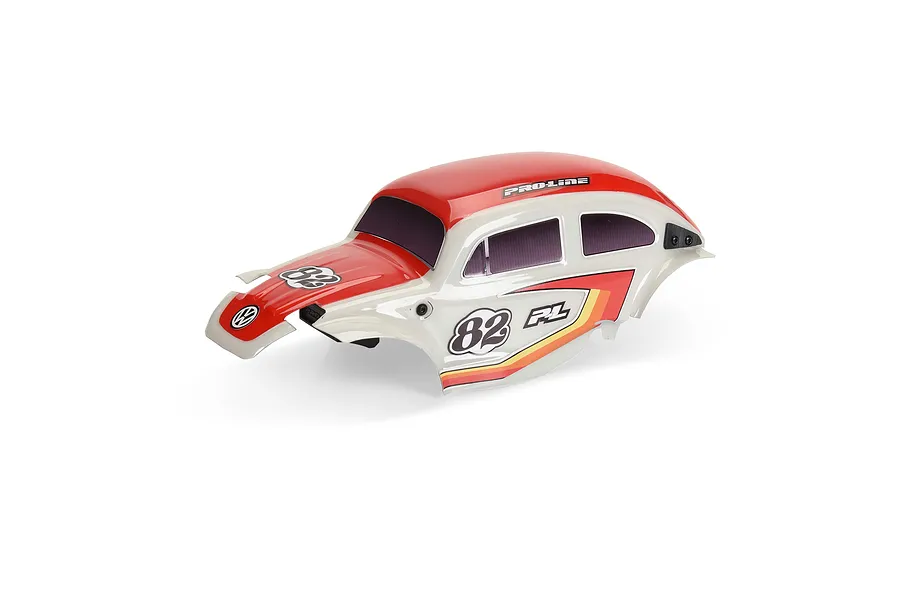 Pro-Line 1/14 Classic VW® Baja Bug Conversion Kit with Painted Body Shell and Wheels - Red image 152370