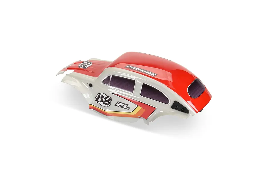 Pro-Line 1/14 Classic VW® Baja Bug Conversion Kit with Painted Body Shell and Wheels - Red image 152372