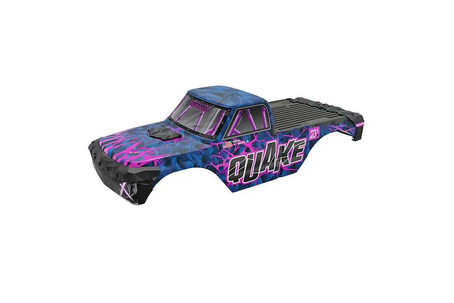 ARRMA 1/10 Quake 223S Painted Body Shell - Purple image 152389
