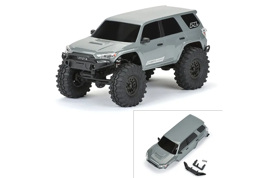 Pro-Line 1/24 2024 Toyota 4Runner TRD Pro Painted Hard Body Shell Set - Grey image 152411
