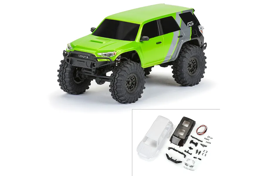 Pro-Line 1/24 2024 Toyota 4Runner TRD Pro Painted Hard Body Shell Set - White image 152419