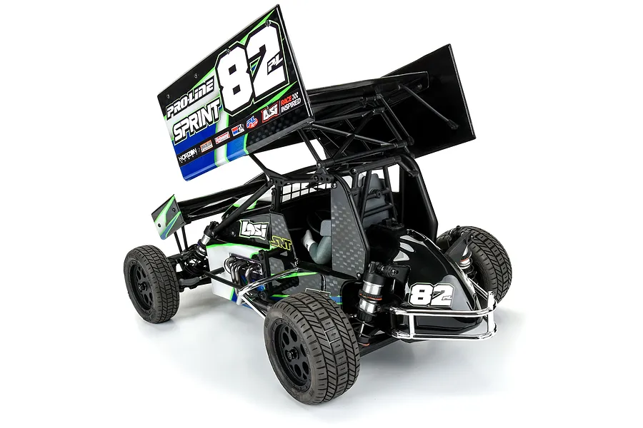 Pro-Line 1/10 Sprint Car Light Weight Unpainted Body Panels - Clear image 152450