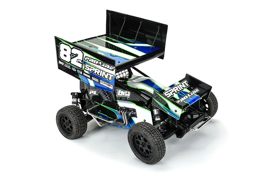 Pro-Line 1/10 Sprint Car Light Weight Unpainted Body Panels - Clear image 152454