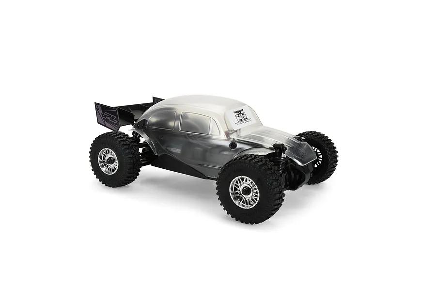 Pro-Line 1/14 Classic VW® Baja Bug Conversion Kit with Unpainted Body Shell and Wheels - Clear image 152459