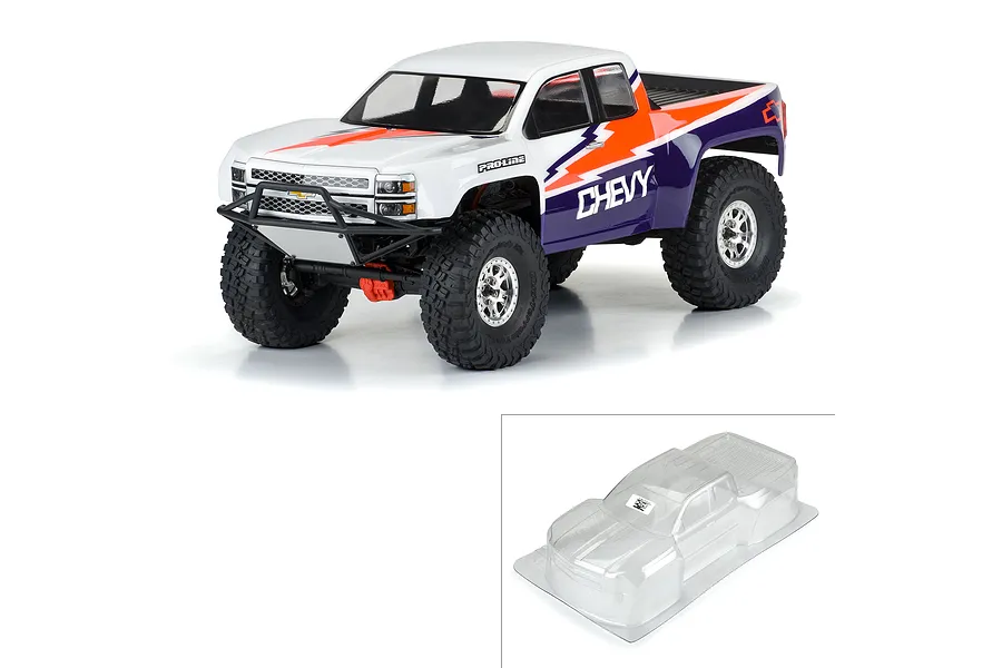 Pro-Line 1/10 2015 Chevy Silverado Pre-Runner Unpainted Body Shell - Clear image 152480