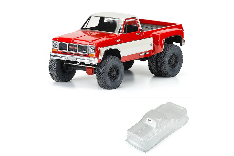 Pro-Line 1/10 1973 GMC Sierra 3500 Unpainted Body Shell - Clear image 152490