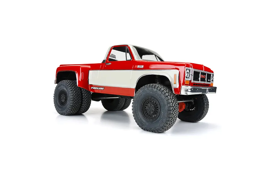 Pro-Line 1/10 1973 GMC Sierra 3500 Unpainted Body Shell - Clear image 152494