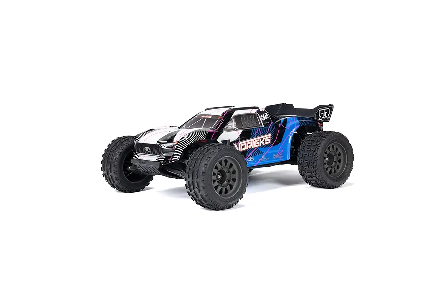 ARRMA Vorteks MEGA 550 RC Stadium Truck Electric 2WD 1/10 Scale RTR - Blue image 152555