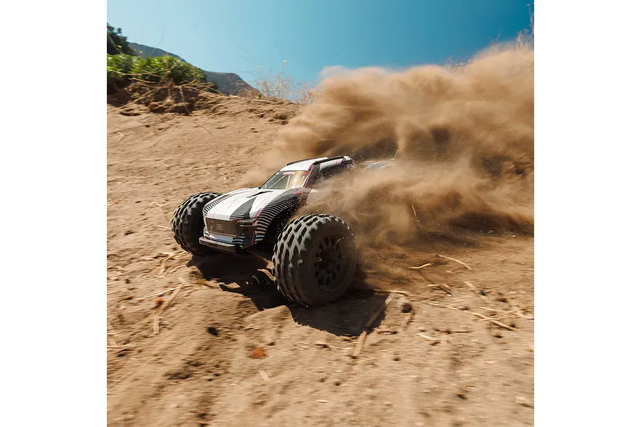 ARRMA Vorteks MEGA 550 RC Stadium Truck Electric 2WD 1/10 Scale RTR - Blue image 152560