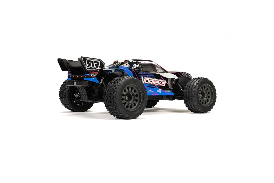 ARRMA Vorteks MEGA 550 RC Stadium Truck Electric 2WD 1/10 Scale RTR - Blue image 152564