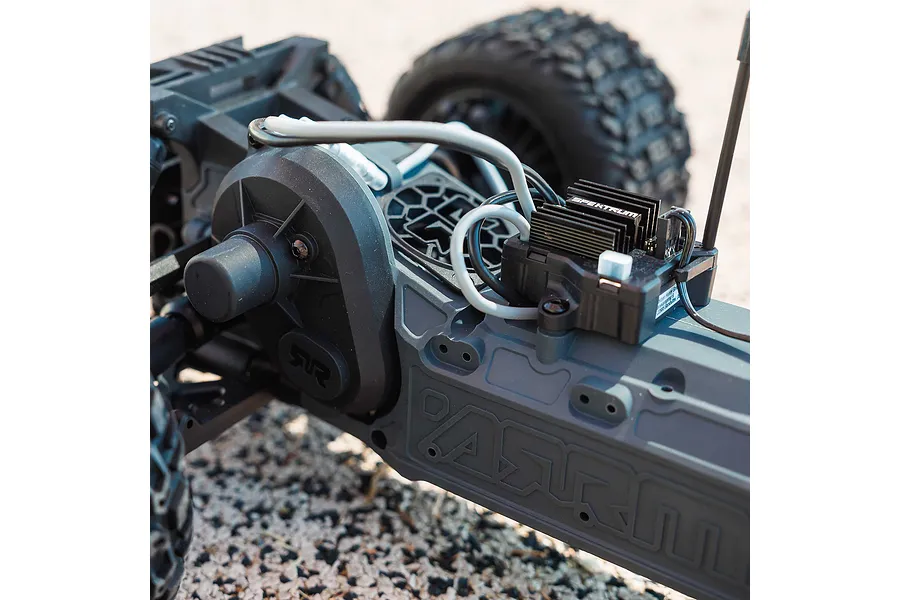 ARRMA Vorteks MEGA 550 RC Stadium Truck Electric 2WD 1/10 Scale RTR - Blue image 152574