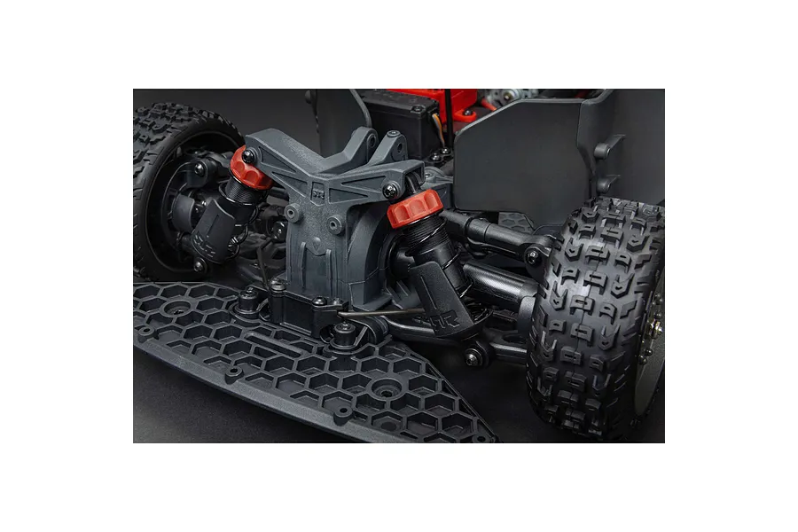 ARRMA Infraction Resto-Mod 4x4 Mega RC Truck Electric 4WD 1/8 Scale RTR - Red/Blue image 152596