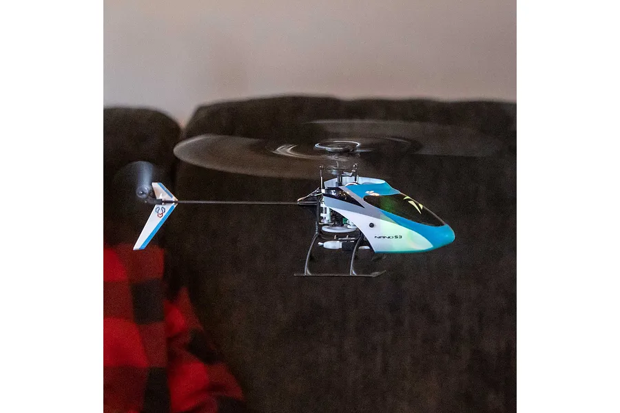 Blade Nano S3 RC Helicopter RTF - Blue image 152638