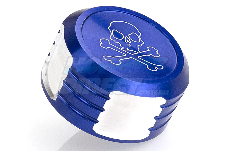 Rovan 5IVE-T Blue Aluminium Fuel Tank Cap Set image 1