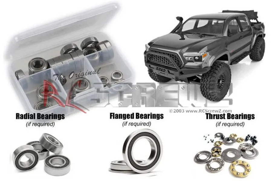 RC Screwz Knight Runner Rubber Shielded Bearing Kit image 1